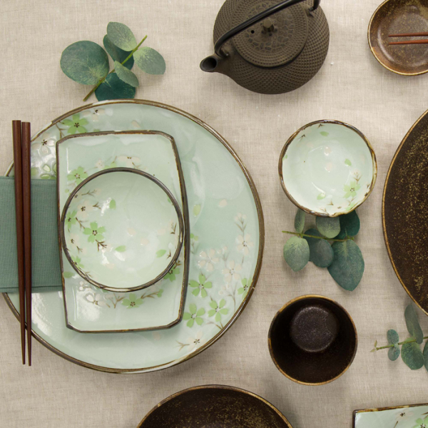 TDS, Bowl, Green Cosmos, Ø 13x7cm 550ml, Item No. 16501