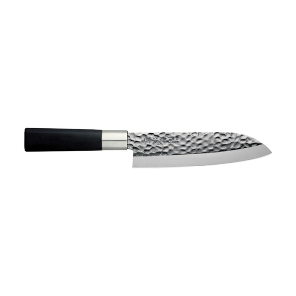 Santoku Knife (All-Purpose Knife) Hammered Style, Stainless Steel, Blade 16.5 cm