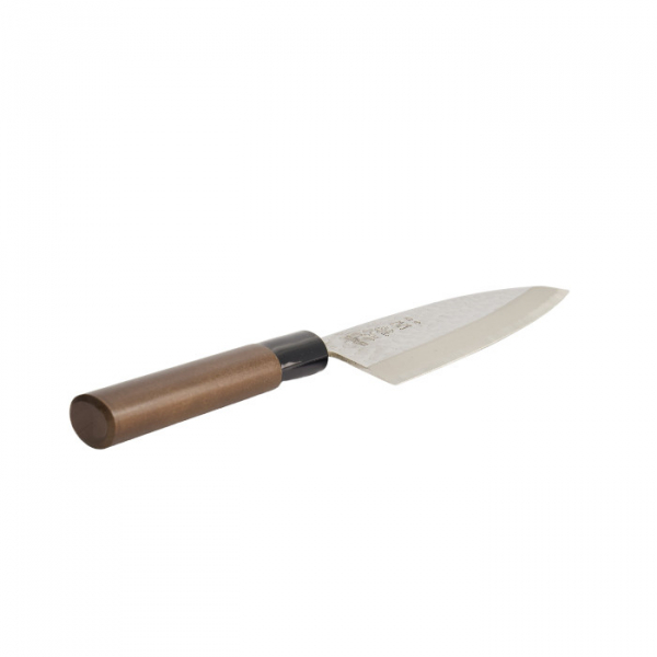 Stainless Steel Cooking Knife Deba 150mm Hammered Style at g-HoReCa (picture 2 of 4)