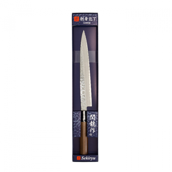 Stainless Steel Cooking Knife Sashimi 210mm Hammered Style at g-HoReCa (picture 5 of 5)