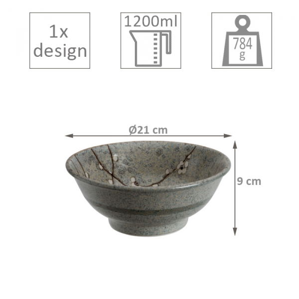 Grey Soshun Bowl at g-HoReCa (picture 5 of 5)