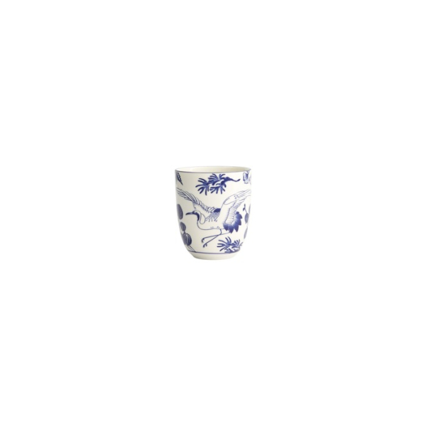 Tea Cup Flora Japonica Crane Blue, Porcelain, Ø 6.7 × 7.7 cm, 170 ml, Item No. 16726