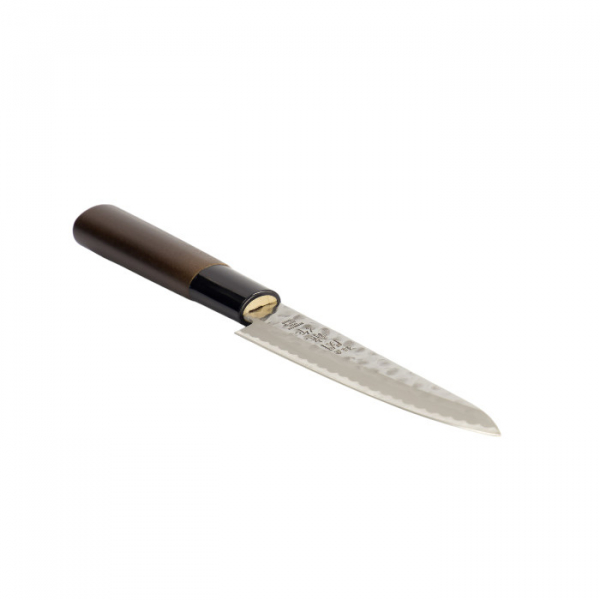 Stainless Steel Cooking Knife Petty  (Vegetable knife) 120mm Hammered Style  at g-HoReCa (picture 4 of 5)