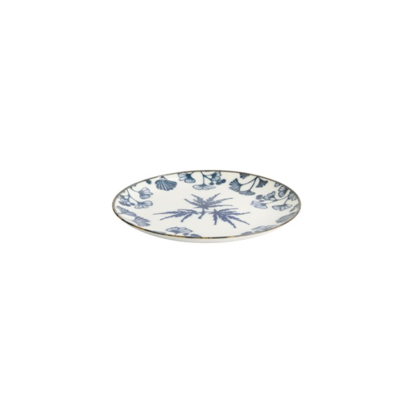 Teller Flora Japonica Maple Blau/Weiß, Porzellan, Ø 16 × 2 cm, Art.-Nr. 16850