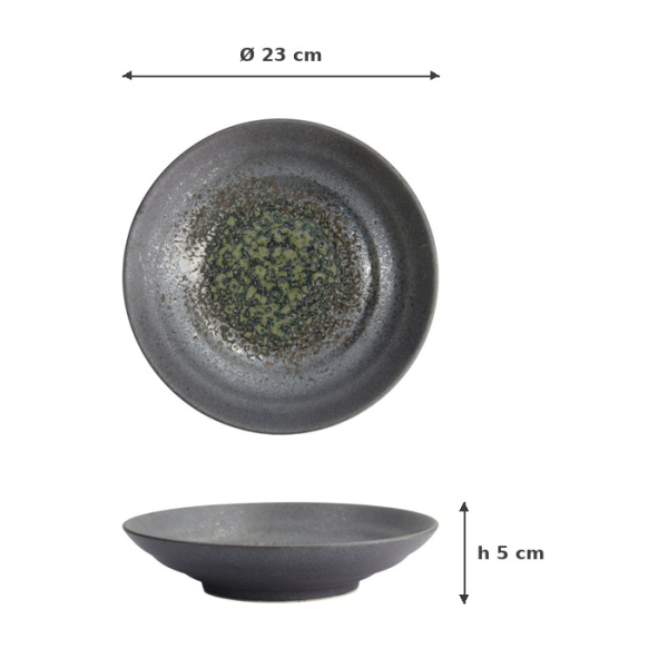 Teller Mino Yaki, Ø 23 × 5 cm, Art.-Nr. 16876