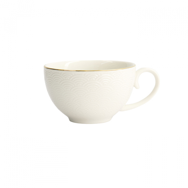 TDS, Cup, Nippon White, Waves, Ø 10 x 6.2 cm 250 ml - Item No. 16957