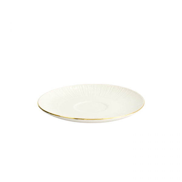 TDS, Saucer, Nippon White, Ø 15.8 x 2 cm, Lines - Item No. 16958