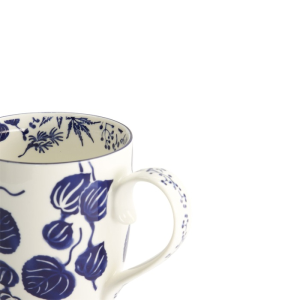 Mug Flora Japonica Ivy Blue, Porcelain, Ø 8.5 × 10.2 cm, 380 ml, Item No. 16974