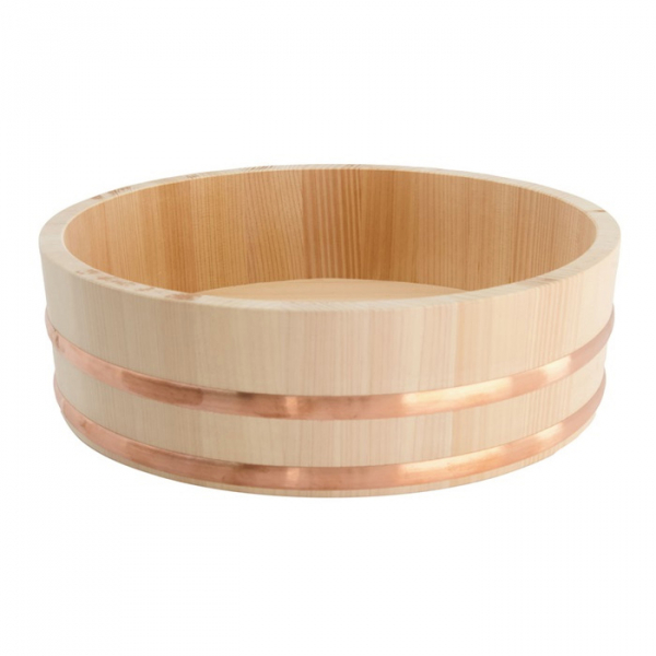 Ø 30cm Holz Sushi Hangiri bei g-HoReCa (Bild 1 von 4)