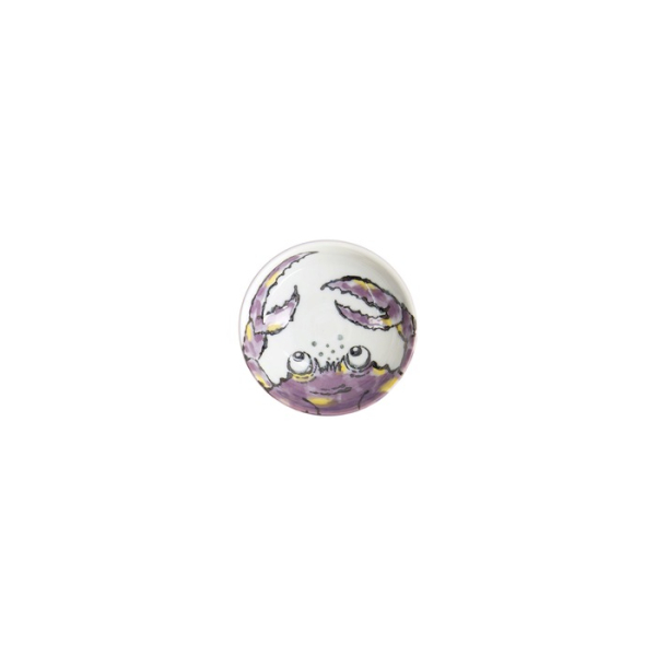 Sauce Bowl Seafood Crab Purple, Porcelain, Ø 9.5 × 3 cm, 150 ml, Item No. 17773