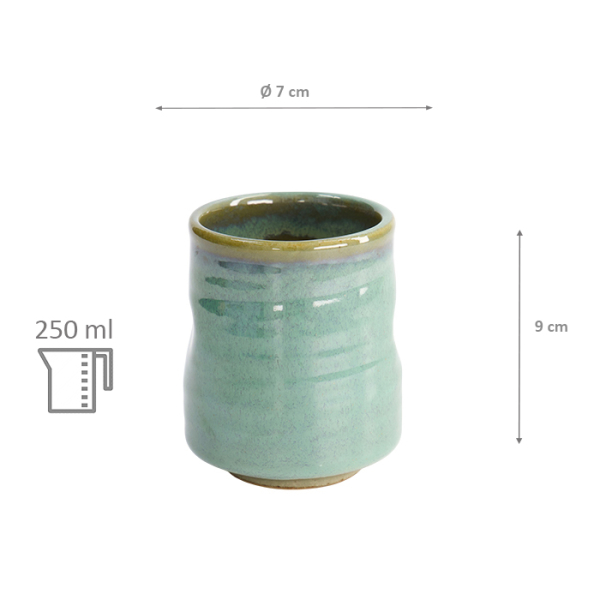 TDS, Cup, Kinyo, Ø 7 x 9 cm, Item No. 17808