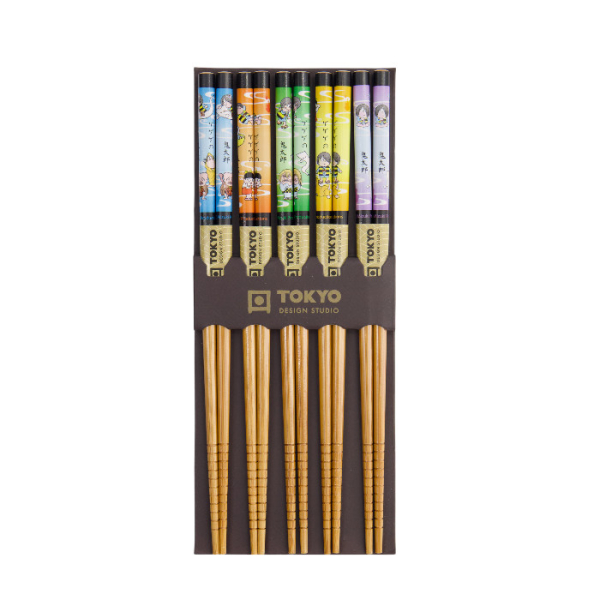 Comic Chopstick Set at g-HoReCa