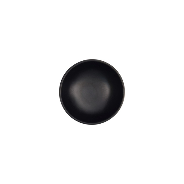 Schale Schwarz, Melamin, Ø 12,5 × 6 cm, 300 ml, Art.-Nr. 18234