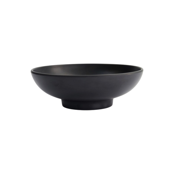 Schale Schwarz, Melamin, Ø 22,6 × 7,5 cm, 950 ml, Art.-Nr. 18235