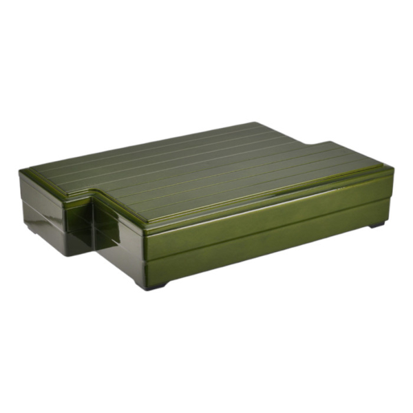 TDS, Bentobox, ABS Lacquerware, Midori, 37.2x22.5x6.5 cm, Art.-Nr. 18619