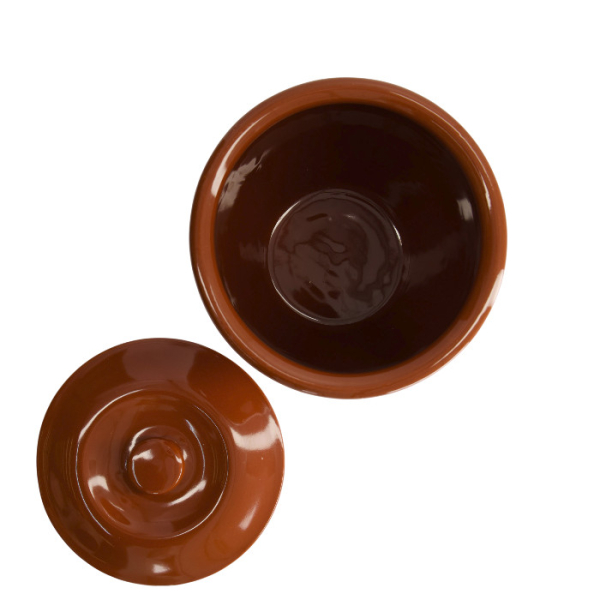 TDS, Kitchen Brown Yakitori Sauce Pot, Kitchenware, Ø18x22.5cm , Item No. 18679