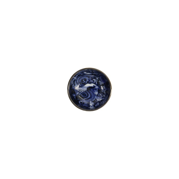 Saucenschale Japonism Crane Blau, Porzellan, Ø 8,7 × 3,7 cm, 95 ml, Art.-Nr. 18751