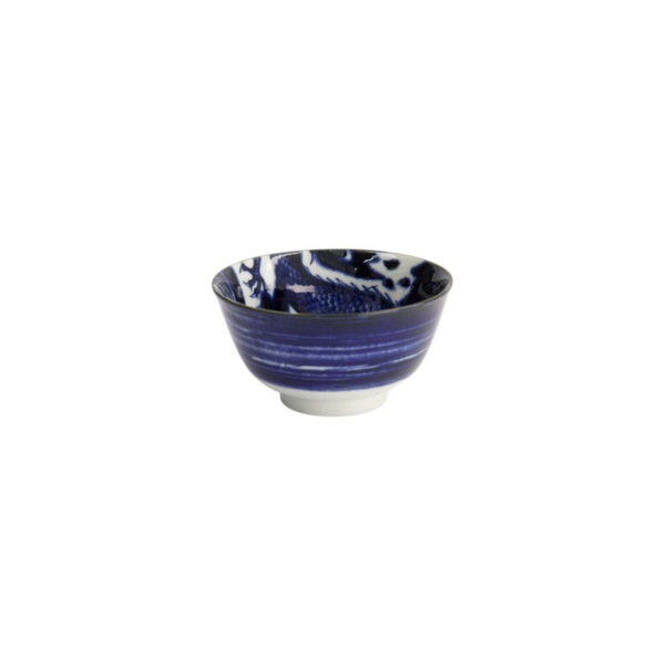 Schale Japonism Dragon Blau, Porzellan, Ø 12,7 × 6,8 cm, 350 ml, Art.-Nr. 18756