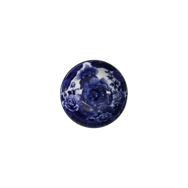 Schale Japonism Lion Blau, Porzellan, Ø 12,7 × 6,8 cm, 350 ml, Art.-Nr. 18757