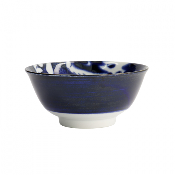 TDS, Japonism, Bowl, Blue, Ø 15 x 7 cm, Dragon, Item No: 18759