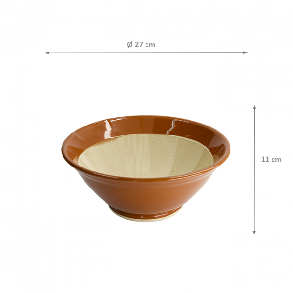 Mortar-Suribachi Brown Professional at g-HoReCa (picture 6 of 6)