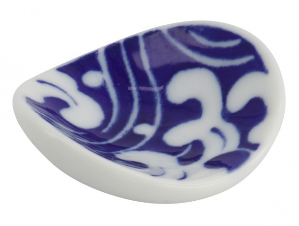Ø 4.5x4.5x1.5cm Essstäbchenablage,Shiranami Whitecaps-Essstäbchenablage bei g-HoReCa (Bild 3 von 3)