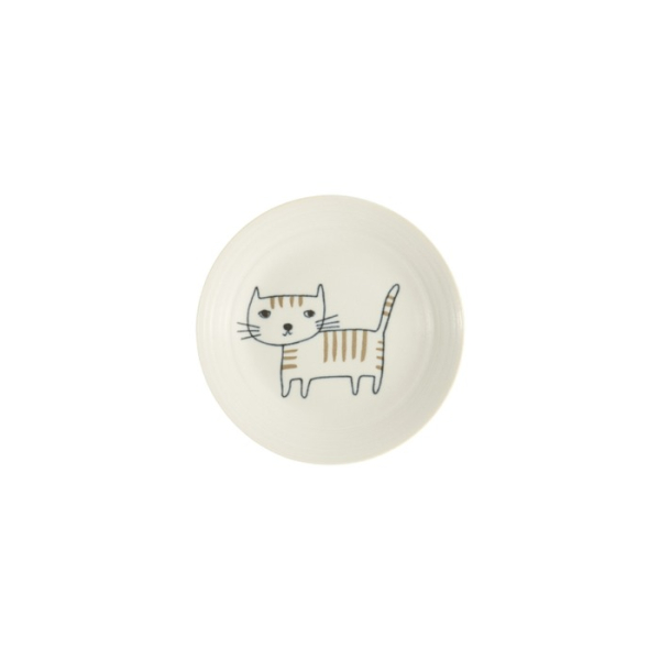 Plate, Neko Maruke, Ø 14.3x2cm, Item No.-18979