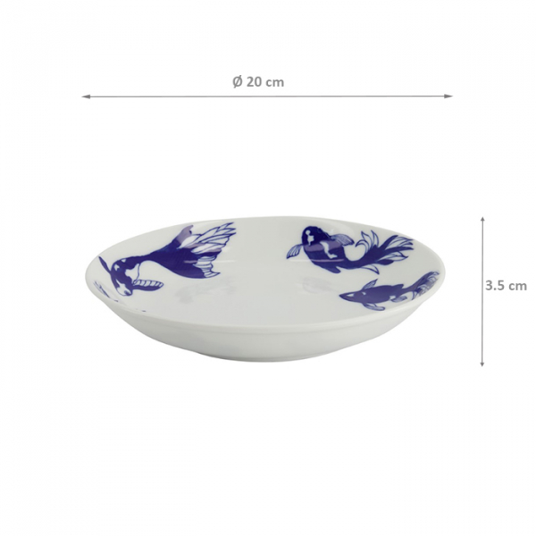 Ø 20x3.5cm Goldfish-Plate at g-HoReCa (picture 5 of 5)