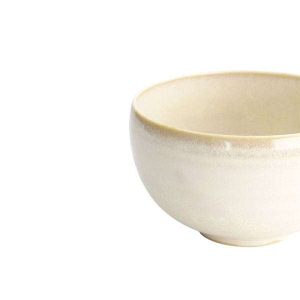 Schale Titanium Matte Weiß, Porzellan, Ø 13 × 8 cm, 600 ml, Art.-Nr. 20356