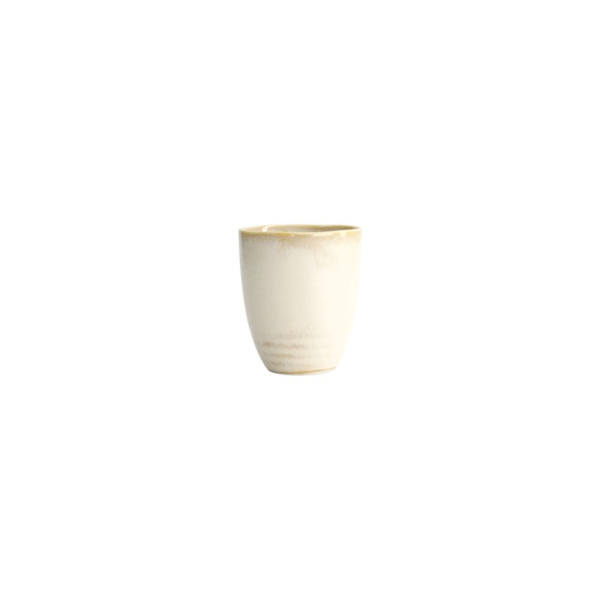 Becher Titanium Matte Weiß, Porzellan, Ø 7,5 × 8,8 cm, 200 ml, Art.-Nr. 20367