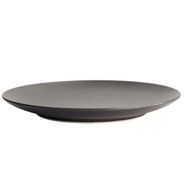 Ø 27.1x3cm Yuzu Black Coupe Plate at g-HoReCa (picture 4 of 6)