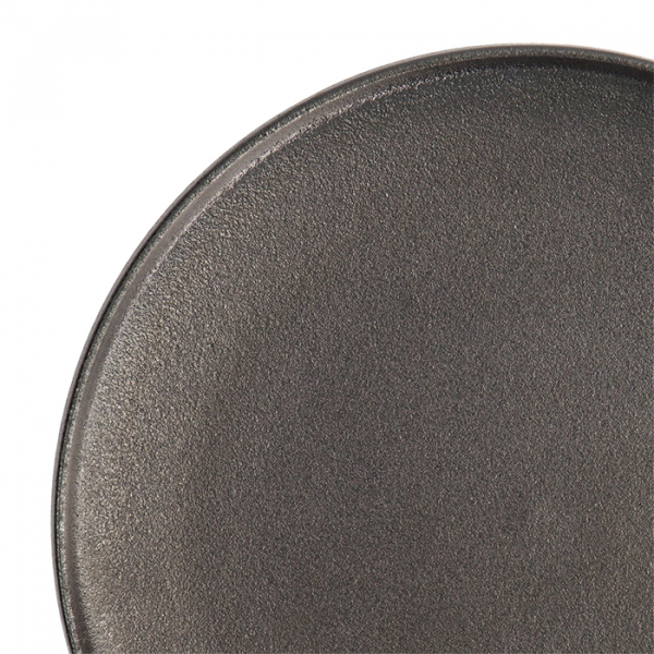 Ø 20.6x2.4cm Yuzu Black Round Plate with Rim  at g-HoReCa (picture 5 of 7)