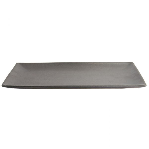 34.3x19.4x2.4cm Yuzu Black Rect. Plate at g-HoReCa (picture 2 of 7)