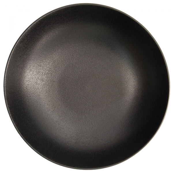 Ø 29.7x8.8cm 3000ml Yuzu Black Round Bowl at g-HoReCa (picture 3 of 6)