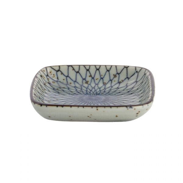 TDS, Soy Sauce Bowl, Mesh, Blue, 9 x 1.6 cm - Item No. 20607