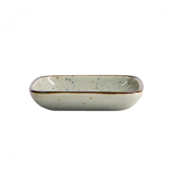 TDS, Soy Sauce Bowl, Flounder, Blue, 9 x 1.6 cm - Item No. 20611