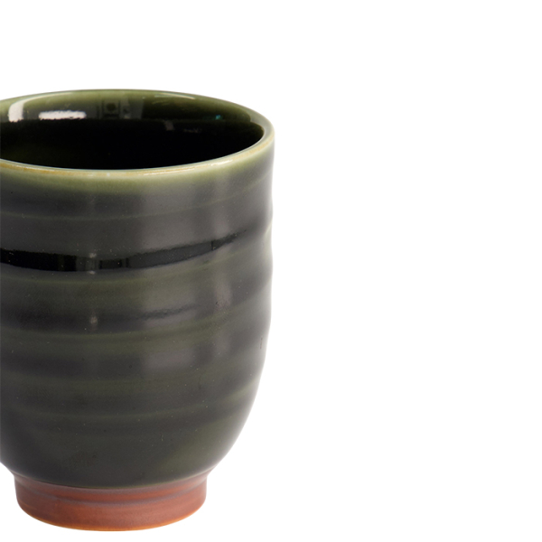 TDS, Tea cup, Yunomi Oribe, Ø 7x8.4cm 200ml, Item No. 20662