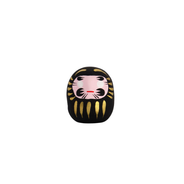 TDS, Daruma, Decoration, Black, Ø 6 cm - Item No. 20707