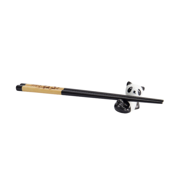 Chopsticks inclusive Rest, Giftset, Panda - Item No. 20719