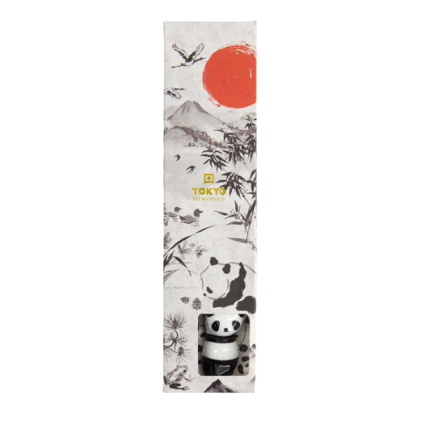 Chopsticks inclusive Rest, Giftset, Panda - Item No. 20720