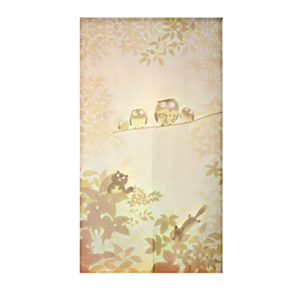 Forest Animal Noren (curtain for doors) at g-HoReCa (picture 1 of 2)