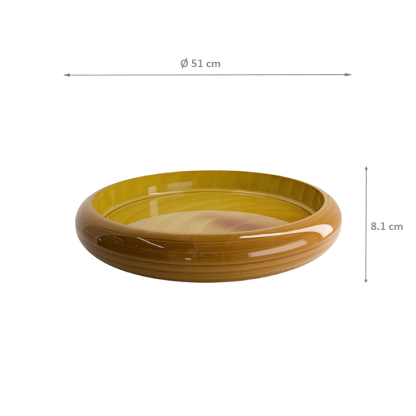 TDS, Sushi Oke, Außen 51x8,1cm Innen 44,4x5,5cm, Woodlook - Art Nr. 20848