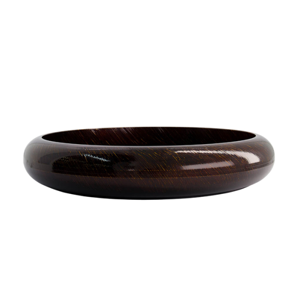TDS, Sushi Oke, Outer 40.3x7cm Inner 34.3x5.1cm, Gold Wood - Item No. 20860