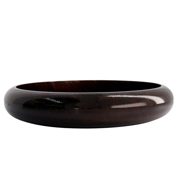 TDS, Sushi Oke, Outer 43.8x7.4cm Inner 37.6x5.2cm, Gold Wood - Item No. 20861