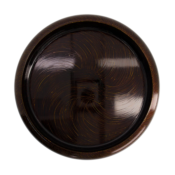 TDS, Sushi Oke, Outer 47.6x8cm Inner 40.9x5.4cm, Gold Wood - Item No. 20862
