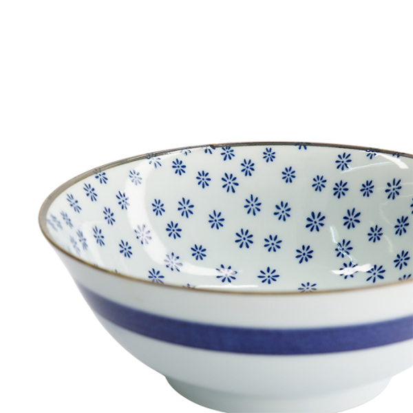 TDS, Bowl, Japan Flower, Mizu,  Ø 19 x 7.5 cm 1000 ml, Item No. 2096