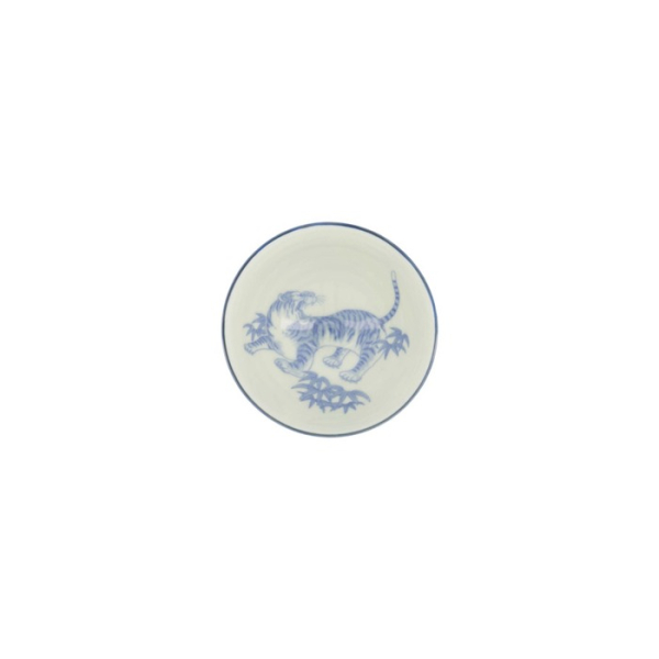 Reisschale Kawaii Tiger Blau, Porzellan, Ø 11,5 × 6 cm, 300 ml, Art.-Nr. 20983