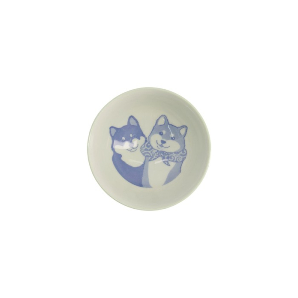 Reis-Schale, Kawaii-Shiba-Dog, Grün, Ø 14.5x6.5cm 500ml - Art Nr: 20988