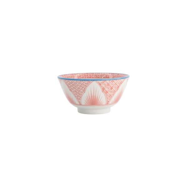 Tayo-Schale Lily Flower Rot, Porzellan, Ø 13,5 × 6,8 cm, 300 ml, Art.-Nr. 21161
