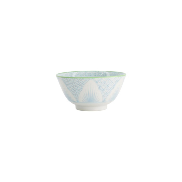 Tayo-Schale Lily Flower Hellblau, Porzellan, Ø 13,5 × 6,8 cm, 300 ml, Art.-Nr. 21162